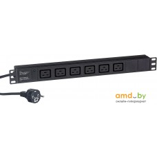 Блок розеток ExeGate ServerPro PDU-19H013 Al-6C19-EU3CU