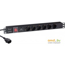 Блок розеток ExeGate ServerPro PDU-19H609 Al-6S-C14-2CU-SPD1