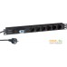 Блок розеток ExeGate ServerPro PDU-19H610 Al-6S-EU2.5CU-1P. Фото №1