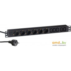 Блок розеток ExeGate ServerPro PDU-19H011 Al-5C136S-EU2.5