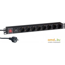 Блок розеток ExeGate ServerPro PDU-19H807 Al-8S-EU2-SW-SPD1