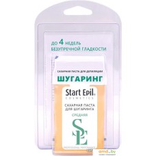 Паста Start Epil Сахарная в картридже Средняя+бумажные полоски (100 г)