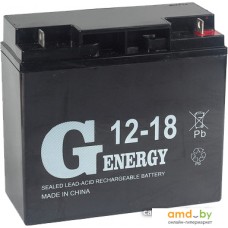 Аккумулятор для ИБП G-Energy 12-18 (12В/18 А·ч)