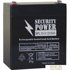 Аккумулятор для ИБП Security Power SPL 12-5 F2 (12В/5 А·ч)