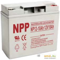 Аккумулятор для ИБП NPP NP 12-18.0 (12В/18.0 А·ч)