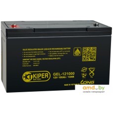 Аккумулятор для ИБП Kiper GEL-121000 (12В/100 А·ч)