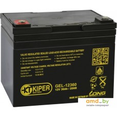 Аккумулятор для ИБП Kiper GEL-12360 (12В/36 А·ч)