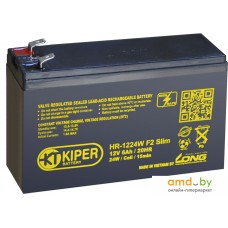 Аккумулятор для ИБП Kiper HR-1224W F2 Slim (12В/6 А·ч)