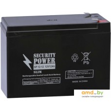 Аккумулятор для ИБП Security Power SP 12-12 F2 Slim (12В/12 А·ч)