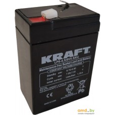 Аккумулятор для ИБП KRAFT LP6-4.5 (6V/4.5Ah)