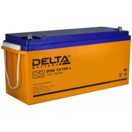

Аккумулятор для ИБП Delta DTM 12150 L (12В/150 А·ч), DTM 12150 L (12В/150 А·ч)