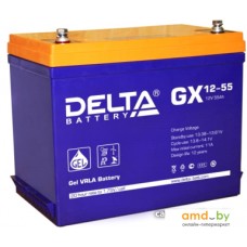 Аккумулятор для ИБП Delta GX 12-55 (12В/55 А·ч)