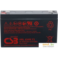 Аккумулятор для ИБП CSB Battery HRL634W F2 (6В/9 А·ч)
