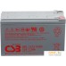 Аккумулятор для ИБП CSB Battery GPL1272 F2FR (12В/7.2 А·ч). Фото №1