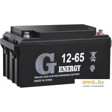 Аккумулятор для ИБП G-Energy 12-65 (12В/65 А·ч)