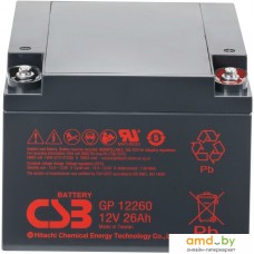 Аккумулятор для ИБП CSB Battery GP12260 (12В/26 А·ч)