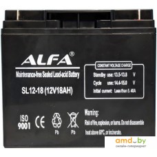 Аккумулятор для ИБП ALFA SL12-18 (12V-18Ah)