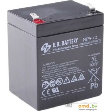 Аккумулятор для ИБП B.B. Battery BP5-12 (12В/5 А·ч)