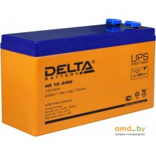 Аккумулятор для ИБП Delta HR 12-24W (12В/6 А·ч)