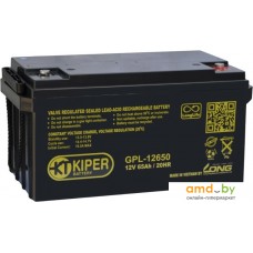 Аккумулятор для ИБП Kiper GPL-12650 (12В/65 А·ч)
