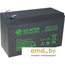 Аккумулятор для ИБП B.B. Battery BC7.2-12 (12В/7 А·ч)