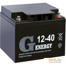 Аккумулятор для ИБП G-Energy 12-40 (12В/40 А·ч)