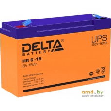 Аккумулятор для ИБП Delta HR 6-15 (6В/15 А·ч)