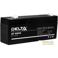 Аккумулятор для ИБП Delta DT 6033 125 (6В/3.3 А·ч)