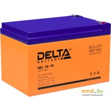 Аккумулятор для ИБП Delta GEL 12-15 (12В/15 А·ч)