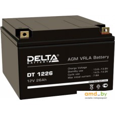 Аккумулятор для ИБП Delta DT 1226 (12В/26 А·ч)