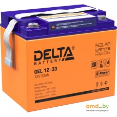 Аккумулятор для ИБП Delta GEL 12-33 (12В/33 А·ч)