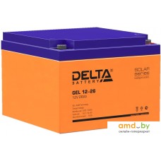 Аккумулятор для ИБП Delta GEL 12-26 (12В/26 А·ч)