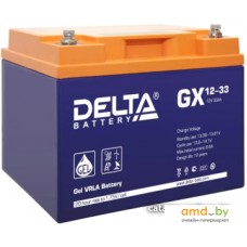 Аккумулятор для ИБП Delta GX 12-33 (12В/33 А·ч)