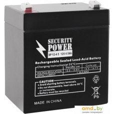 Аккумулятор для ИБП Security Power SP 12-4,5 F1 (12В/4.5 А·ч)