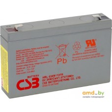 Аккумулятор для ИБП CSB Battery HRL634W F2FR (6В/9 А·ч)