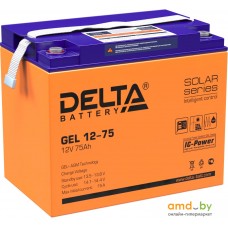 Аккумулятор для ИБП Delta GEL 12-75 (12В/75 А·ч)