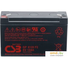 Аккумулятор для ИБП CSB Battery GP6120 (6В/12 А·ч)