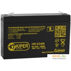 Аккумулятор для ИБП Kiper HR-634W (6В/9 А·ч)