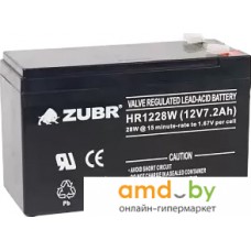 Аккумулятор для ИБП Zubr HR 1228 W (12 В/7.2 А·ч)