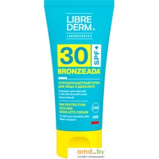 Крем солнцезащитный Librederm Bronzeada для лица и зоны декольте SPF30 (50 мл)