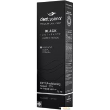 Зубная паста Dentissimo Extra-Whitening Black 75 мл