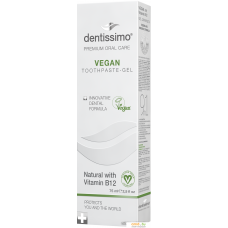 Зубная паста Dentissimo Vegan With Vitamin B12 75 мл