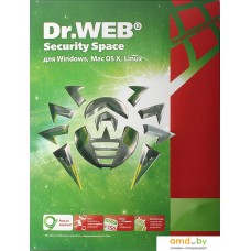 Система защиты от интернет-угроз Dr.Web Security Space (1 ПК, 1 год)