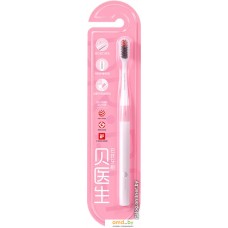 Зубная щетка Dr.Bei Bass Classic Pothook (pink)