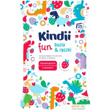 Влажные салфетки Kindii Fun (25 шт)