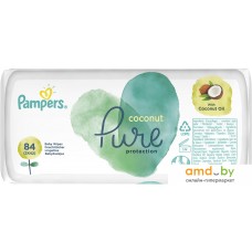 Влажные салфетки Pampers Coconut Pure (2x42 шт)