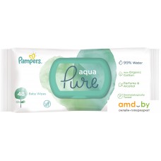 Влажные салфетки Pampers Aqua Pure (48 шт)