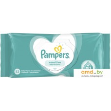 Влажные салфетки Pampers Sensitive (52 шт)