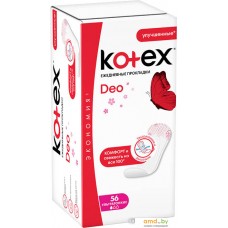 Прокладки ежедневные Kotex Super Slim Deo супертонкие (56 шт)