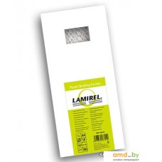 Пластиковая пружина для переплета Lamirel 14 мм 100 шт (белый) LA-78674